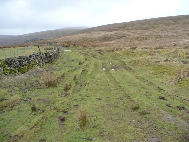 A Pennine Journey, looking west, Grisedale Common