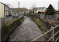 Downstream along Dulais, Pontarddulais