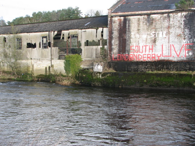 Disused spinning mill
