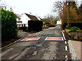 Not very bumpy bumps across Pentre Lane, Llantarnam, Cwmbran