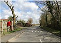 Postbox near the Old Post Office at Long Green, Bedfield