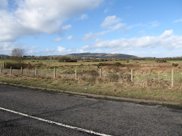 View from Lower Newtown Road across the Meigh Plain
