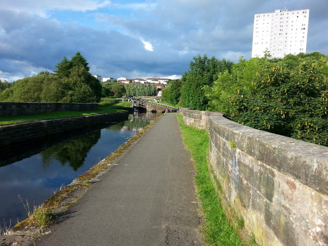 Forth and Clyde Canal Aqueduct over river Kelvin