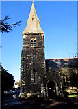 SO5339 : Tower and steeple, St Paul's Church, Tupsley, Hereford by Jaggery