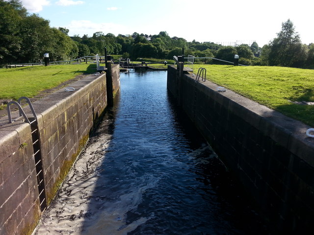 Maryhill locks, Forth and Clyde Canal © Clive Nicholson cc-by-sa/2.0 ...