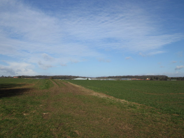 Footpath towards Netherthorpe Airfield