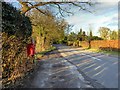 Postbox on Newton Hall Lane