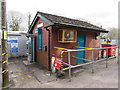ST1380 : Ticket office and ticket machine, Radyr railway station, Cardiff by Jaggery