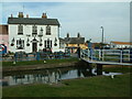 Two pubs at Heybridge sea lock