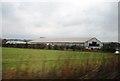 Large hay barn