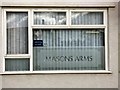 SJ9294 : Masons Arms window by Gerald England