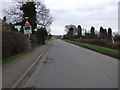 Approaching the level crossing on Station Road, Beckingham