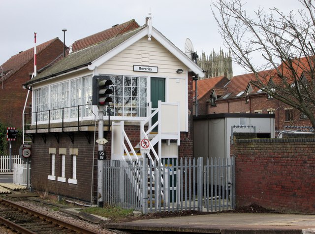 Signal  Box  Beverley  Station