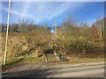 Keele: footpath crossing the bypass