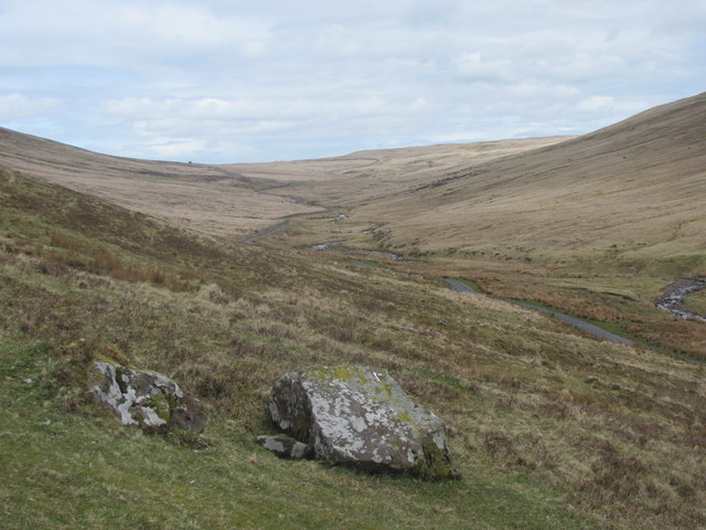 A view up Cwm Llia