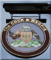 Sign on the Cock & Magpie, Old Whittington