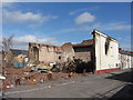 Fire-damaged former cinema in Cardiff