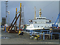 MV Saturn in Garvel drydock