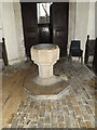 TM0276 : Font of St.Mary's Church by Geographer