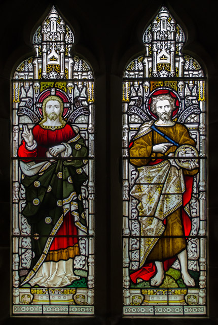 Stained Glass Window, All Saints' © Julian P Guffogg Cc-by-sa 2.0 