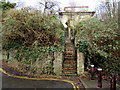 Long flight of steps up from Ynysangharad Road, Pontypridd