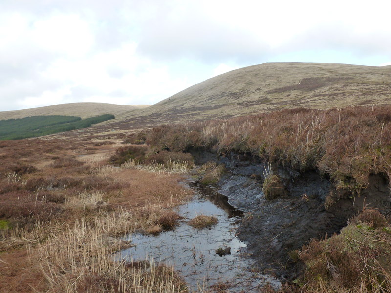 Peat hag below Moorbrock Hill © Alan O'Dowd cc-by-sa/2.0 :: Geograph ...