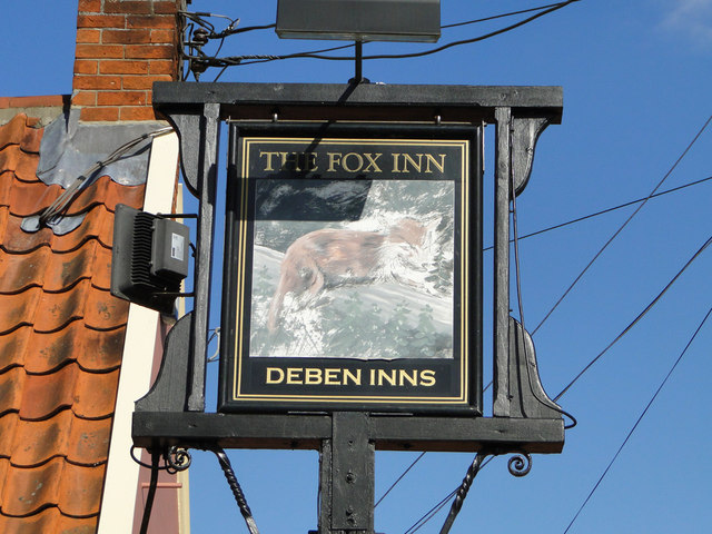 The Fox Inn sign