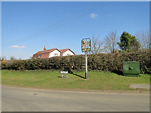 TM2743 : Newbourne village sign by Adrian S Pye