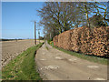 View along Flowerdew Lane