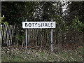 TM0576 : Botesdale Village Name sign by Geographer