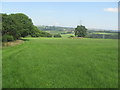 ST1294 : Field on Rhymney Valley Ridgeway Walk by John Light