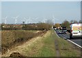 The A165 south of Beeford