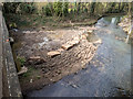 Flood defence works on the River Dene