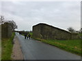 Bridge abutments on Hall Carr Lane