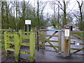 Entrance to Longton Brickcroft Nature Reserve