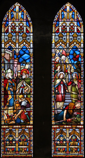 St Mark, Dalston - Stained glass window