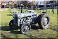 Old tractor in the grounds of The Architect