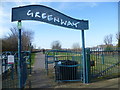 The Greenway above the Northern Outfall Sewer