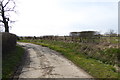 Bend on bridleway at Jury Farm