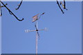 Weathervane on church tower