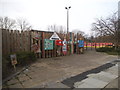 Adventure playground entrance on Grenville Road