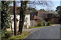 Houses on bend on Little Cranmore Lane