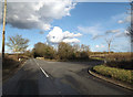 TM3372 : B1117 Halesworth Road, Heveningham by Geographer