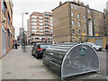 Bike hangar, Webber Street