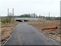 Pathway to the City, and Fairham Brook bridge