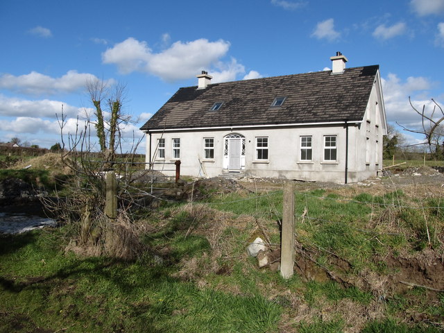 House under construction on Whitefort... © Eric Jones cc-by-sa/2.0 ...