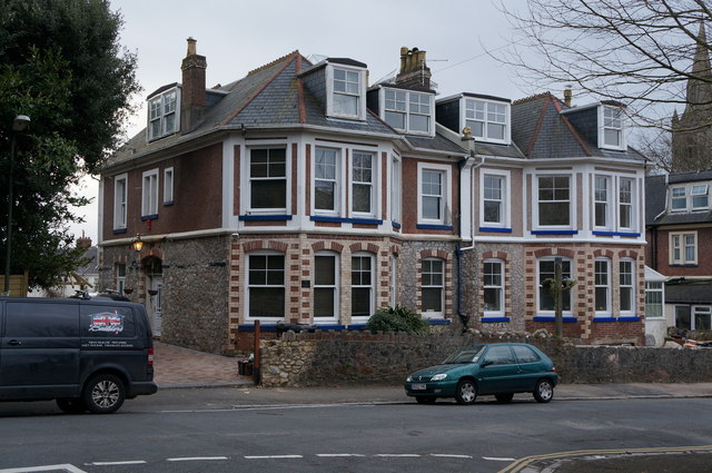 Houses on St Albans Road, Babbacombe