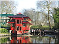 Floating restaurant at Primrose Hill