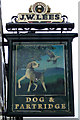 Sign for the Dog & Partridge