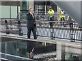 Water Feature,Canary Wharf, London, E14